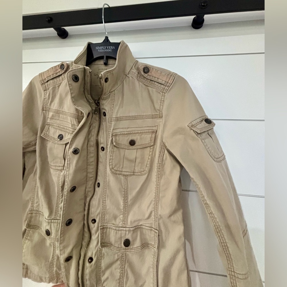 Sonoma Khaki Cargo Women's Jacket S - Picture 5 of 7
